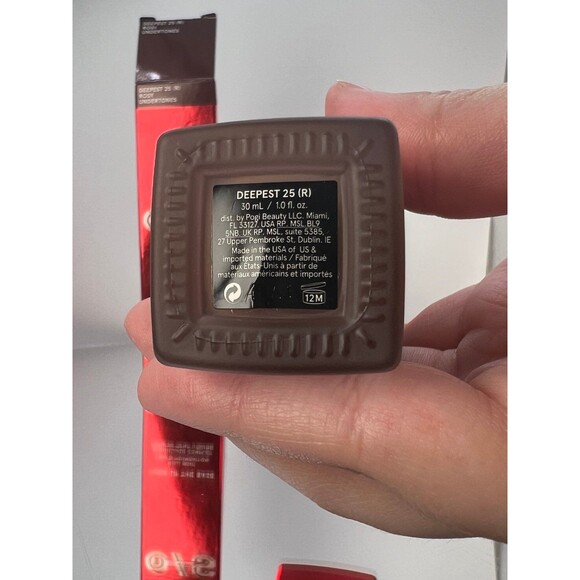 ONE/SIZE Turn Up The Base Full Beat Liquid Foundation - Deepest 25 New in Box 2 - Picture 5 of 9